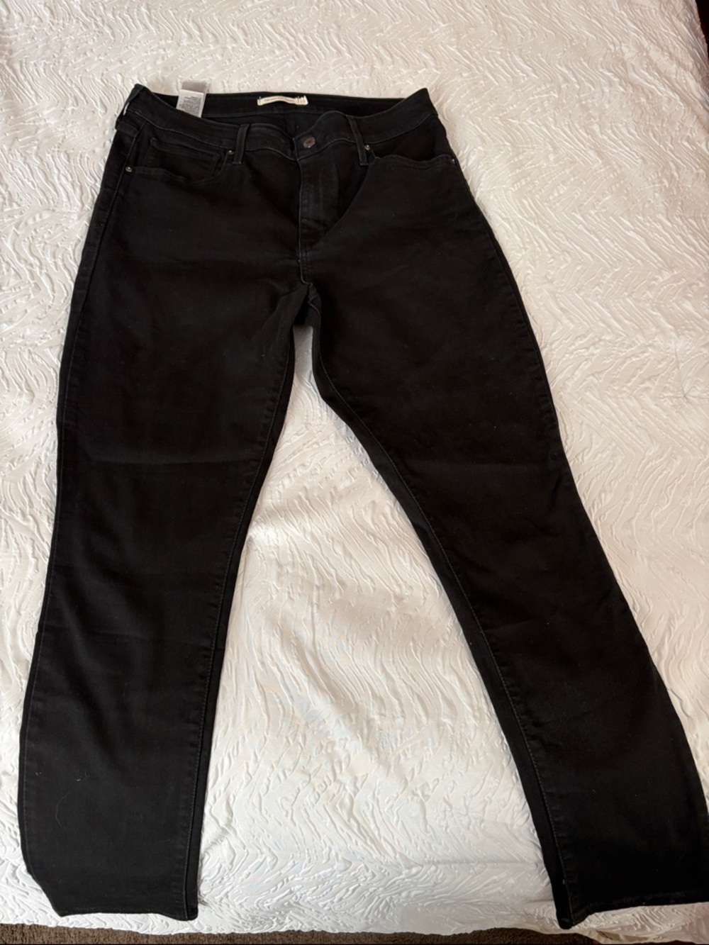 Levi's Black Higt Rise Skinny Jeans for Women